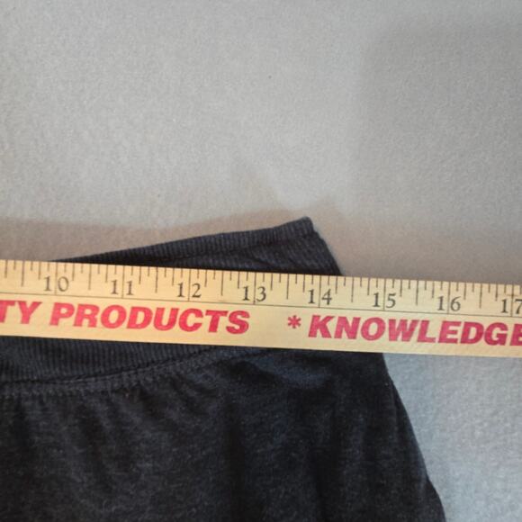 Bottoms O-U-T Men's Dark Gray Lounging Sleeping Pants Drawstring Waist Medium - Picture 5 of 8